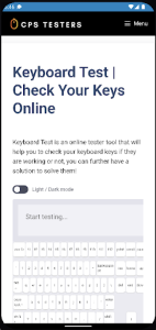 Keyboard Tester – Check Keys - Screenshot 3