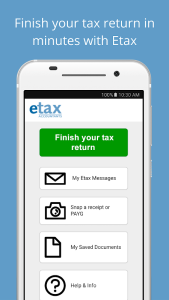 Etax Mobile App - Screenshot 3