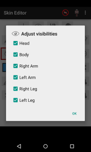 Skin Editor for Minecraft - Screenshot 2