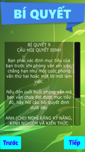Tiếng Anh phỏng vấn song ngữ Anh Việt - Screenshot 2