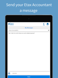 Etax Mobile App - Screenshot 4