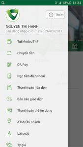 VCB Digibank - Screenshot 2