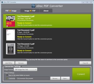 eDoc Organizer Home Edition - Screenshot 1