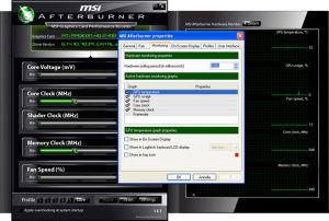 MSI Afterburner - Screenshot 4